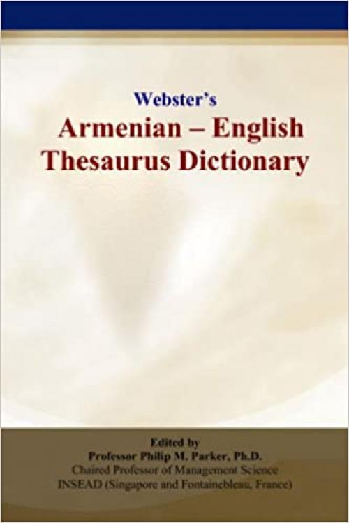  Webster’s Armenian - English Thesaurus Dictionary 