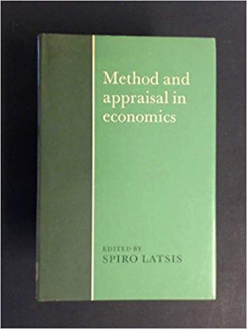  Method and Appraisal in Economics 