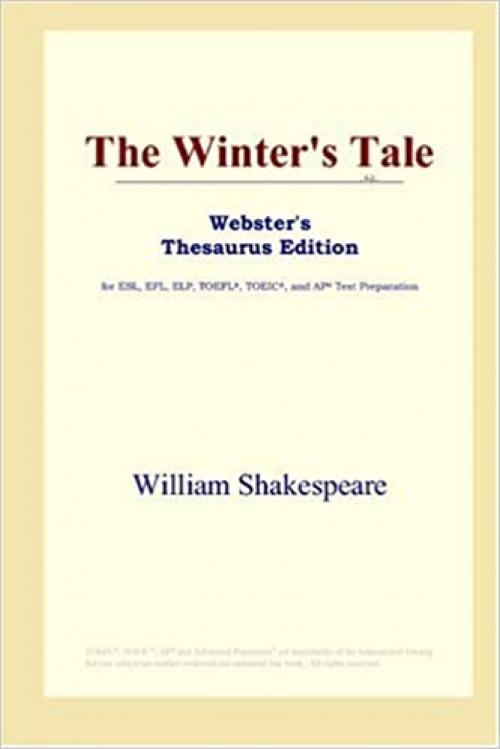  The Winter's Tale (Webster's Thesaurus Edition) 