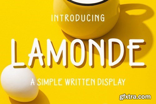 Lamonde - a Simple Written Display