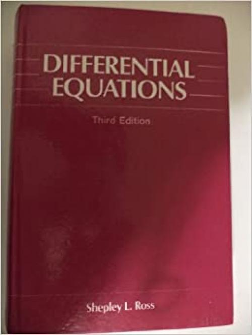  Differential Equations 