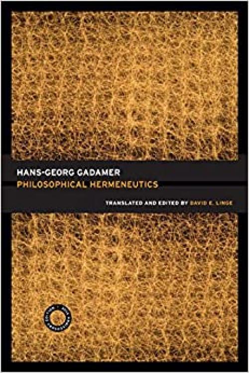  Philosophical Hermeneutics, 30th Anniversary Edition 