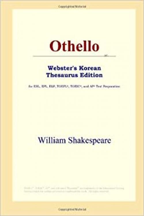  Othello (Webster's Korean Thesaurus Edition) 