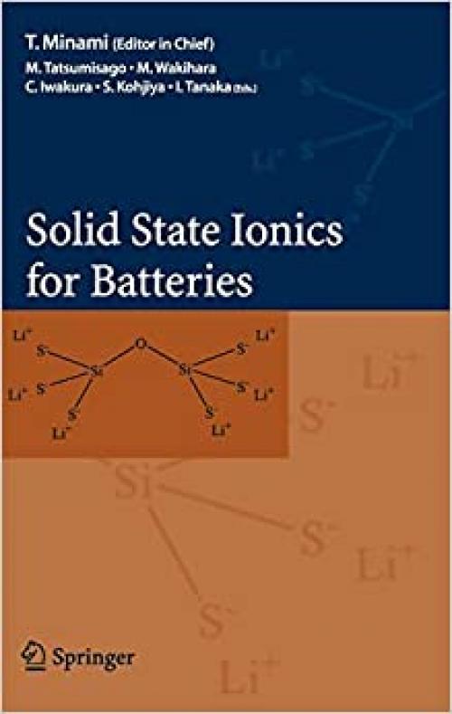  Solid State Ionics for Batteries 