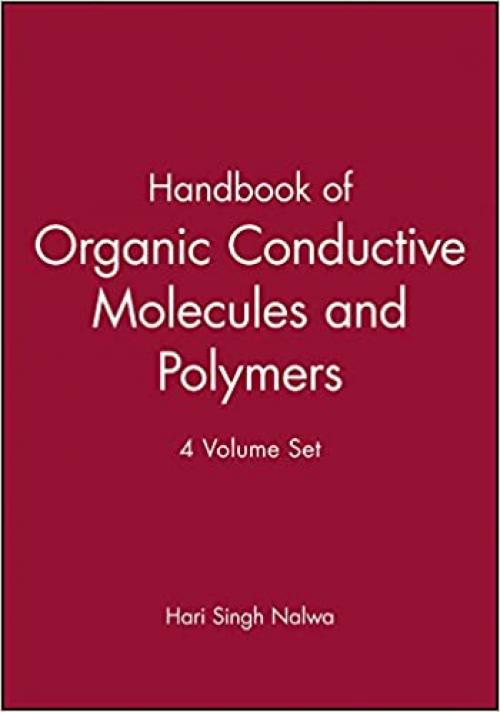  Handbook of Organic Conductive Molecules and Polymers, Set (Handbook of Organic Conductive Molecules and Polymers, Volumes 1 - 4) 