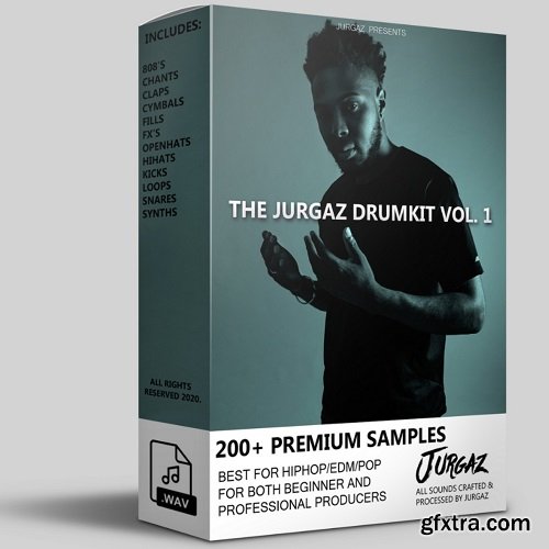 JURGAZKITS The Jurgaz Drumkit Vol 1 WAV