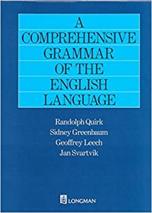  A Comprehensive Grammar of the English Language (General Grammar) 