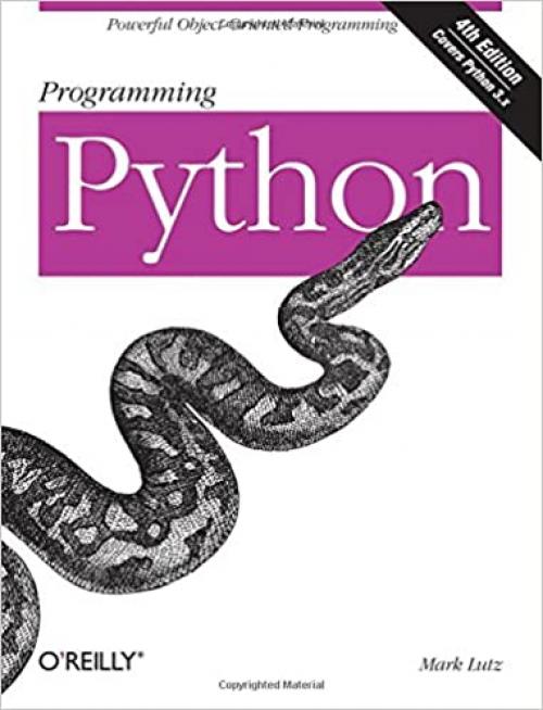  Programming Python: Powerful Object-Oriented Programming 