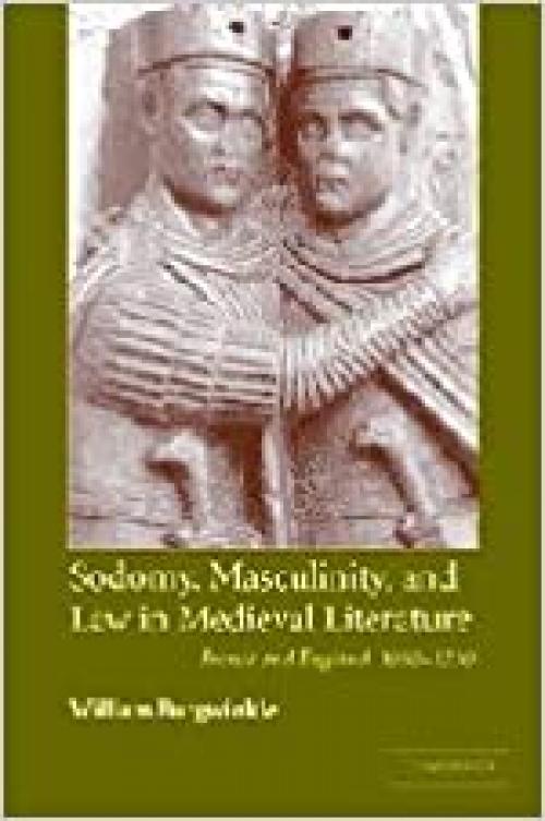  Sodomy, Masculinity and Law in Medieval Literature: France and England, 1050–1230 (Cambridge Studies in Medieval Literature, Series Number 51) 