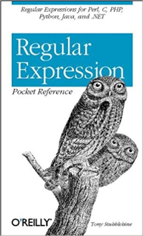  Regular Expression Pocket Reference 