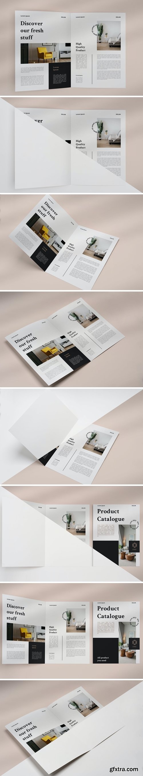 A4 Brochure Mockup