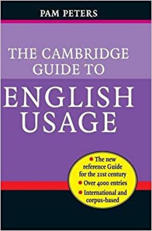  The Cambridge Guide to English Usage 