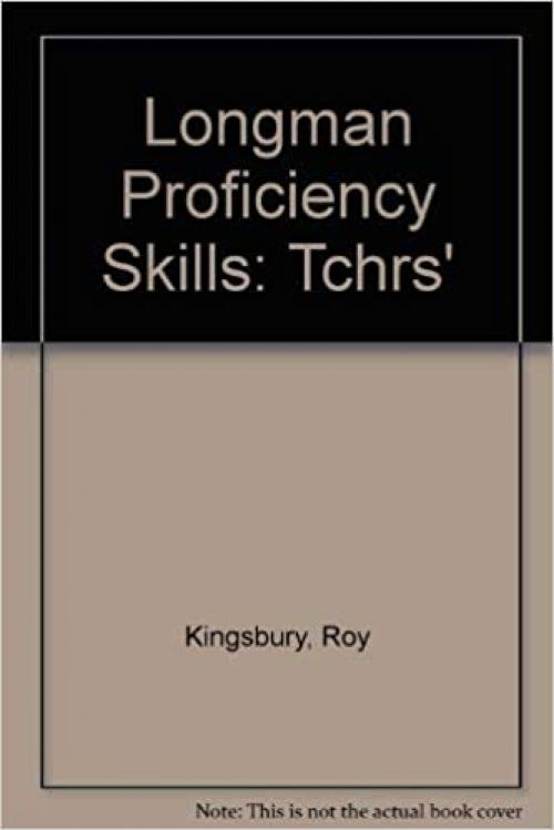  Longman Proficiency Skills: Teacher's Guide 