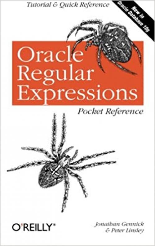  Oracle Regular Expressions Pocket Reference 