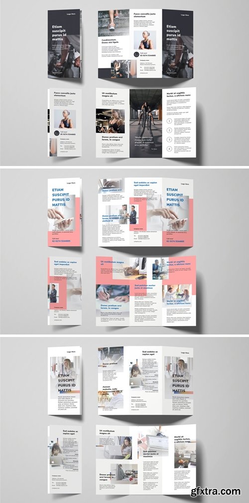 A4 (tri-fold) brochure template