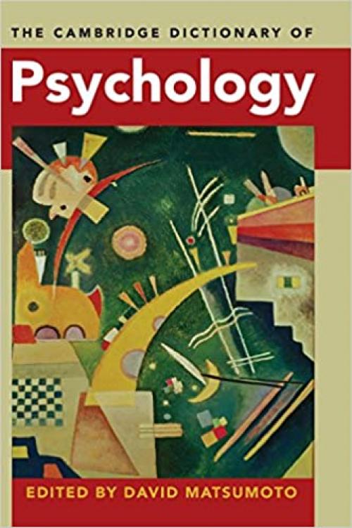  The Cambridge Dictionary of Psychology 