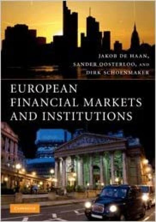 European Financial Markets and Institutions 