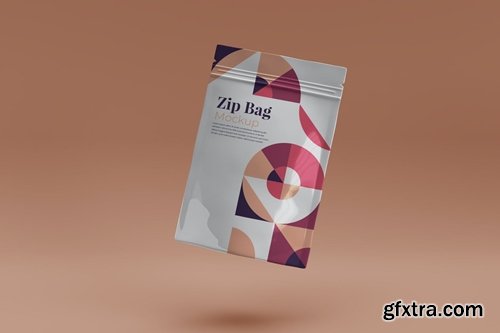 Zip Bag Mockup