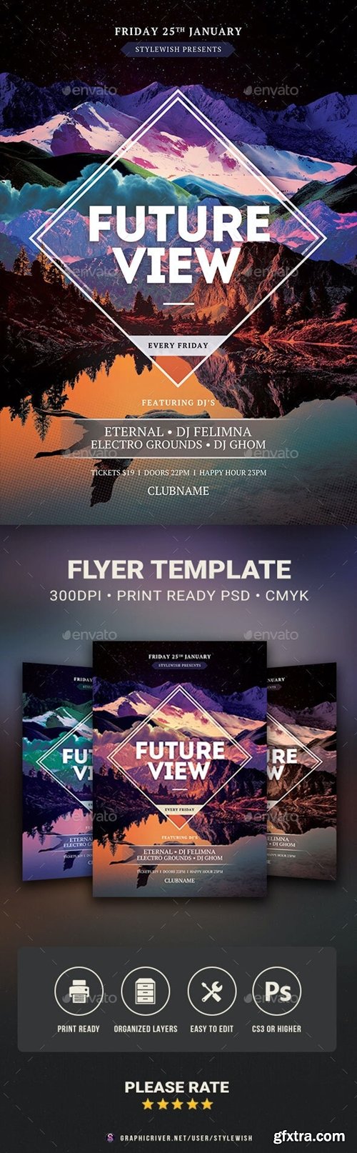 GraphicRiver - Future View Flyer 29608184