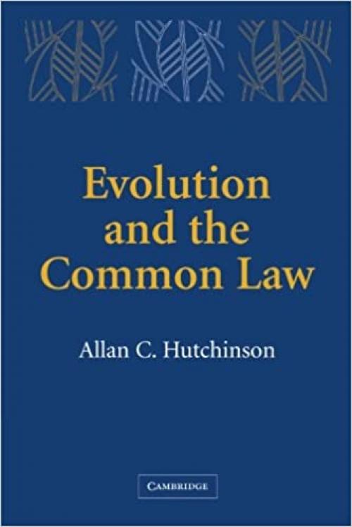  Evolution and the Common Law 