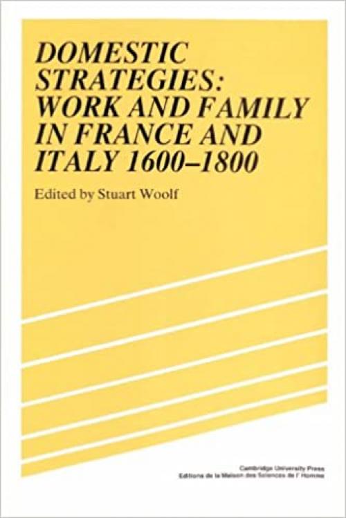  Domestic Strategies: Work and Family in France and Italy, 1600–1800 (Studies in Modern Capitalism) 