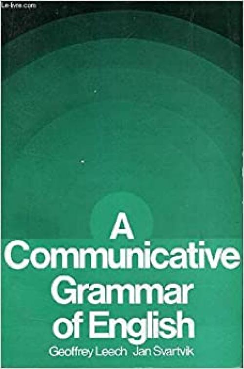  A Communicative Grammar of English 