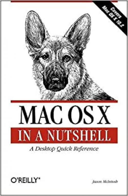  Mac OS X in a Nutshell 