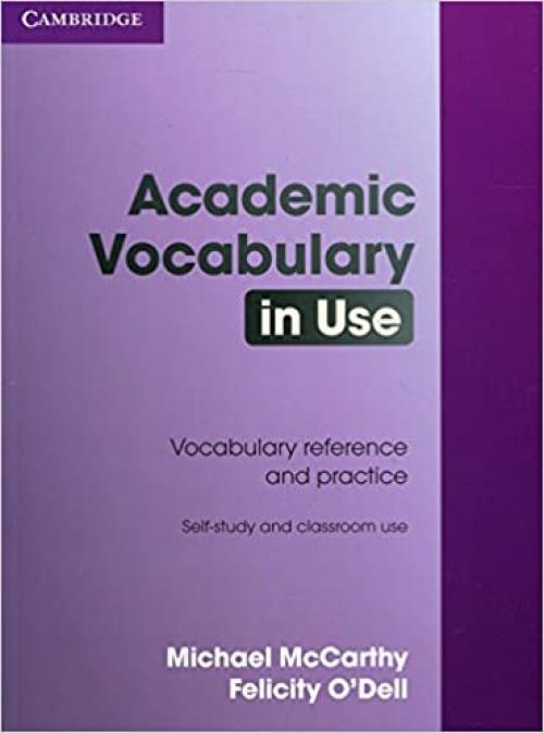  Academic Vocabulary in Use with Answers 