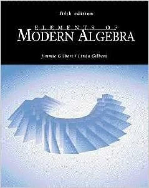  Elements of Modern Algebra 