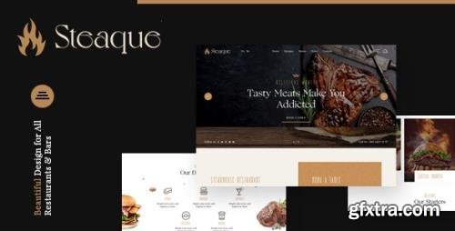 ThemeForest - Steaque v1.0.0 - Restaurant and Cocktail Bar WordPress Theme - 27585848