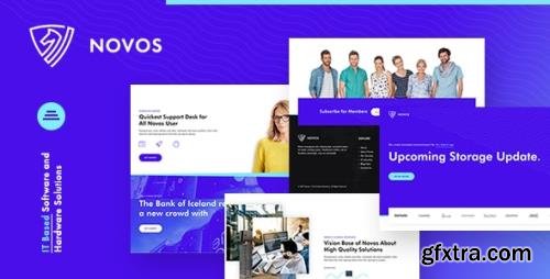 ThemeForest - Novos v1.0.0 - IT Company & Digital Solutions Wordpress Theme (Update: 30 May 20) - 25394637