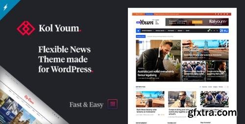 ThemeForest - Kolyoum v2.3.2 - Newspaper Magazine News BuddyPress AMP - 19703399 - NULLED