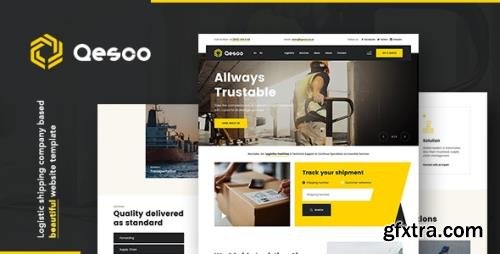 ThemeForest - Qesco v1.0.0 - Logistic Shipping Company WordPress Theme (Update: 16 December 20) - 29228208