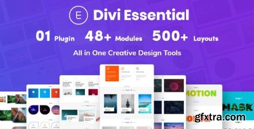 DiviNext - Divi Essential v3.8.4 - All In One Design Modules For Divi Builder - NULLED