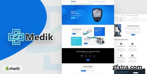 ThemeForest - Medik v1.2 - Medical Shopify Theme - 23116071