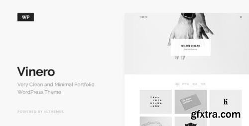 ThemeForest - Vinero v3.1.1 - Very Clean and Minimal Portfolio WordPress Theme - 16796397