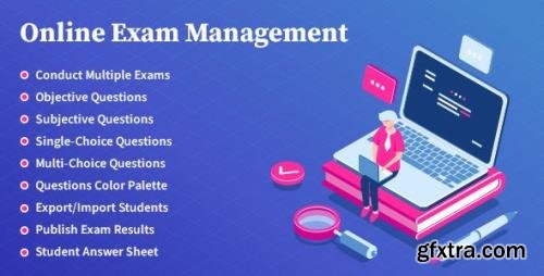 CodeCanyon - Online Exam Management v2.2 - Education & Results Management - 26255739