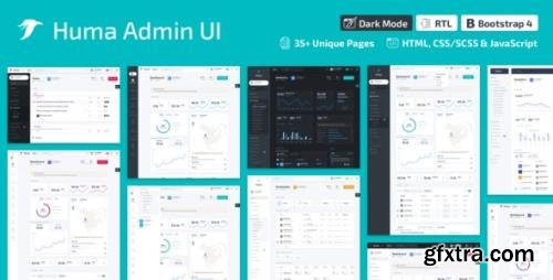 ThemeForest - Huma Admin Dashboard PRO v2.0.0 - Bootstrap 4 Admin Template (Update: 18 December 20) - 25430669