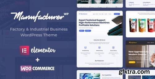 ThemeForest - Manufacturer v1.3.2 - Factory and Industrial WordPress Theme - 22672753 - NULLED