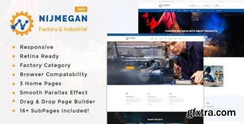 ThemeForest - Nijmegan v1.6 - Factory and Industrial Business WordPress Theme - 19652638