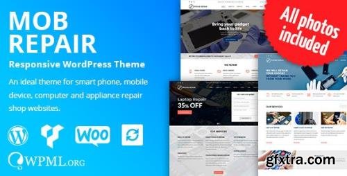 ThemeForest - MobRepair v1.10.5 - Mobile Phone Repair Services WordPress Theme - 19191980