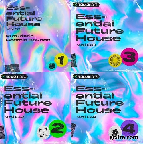 Producer Loops Essential Future House Volume 1-4 WAV MiDi-DISCOVER