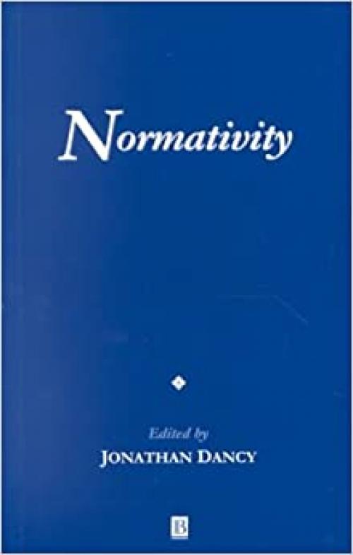  Normativity (Ratio Special Issues) 