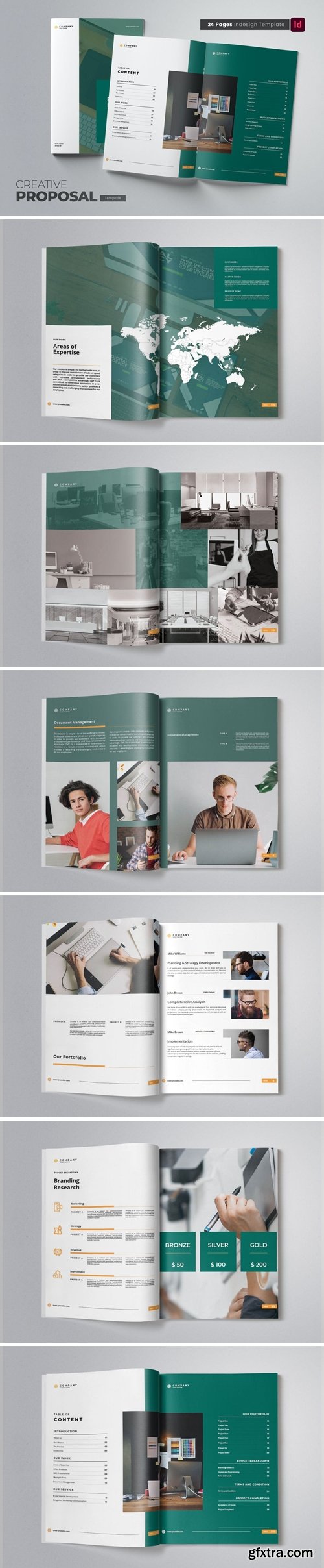 Creative Company Proposal Indesign Template