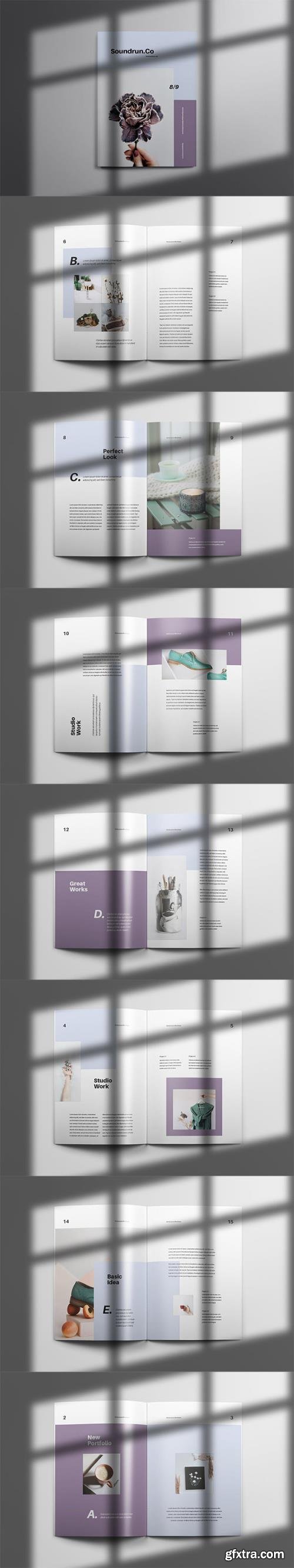 Soundrun - Brochure Template Indesign