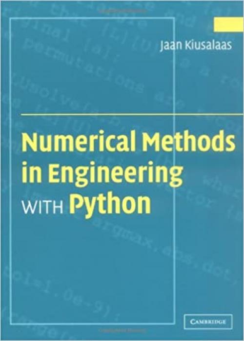  Numerical Methods in Engineering with Python 