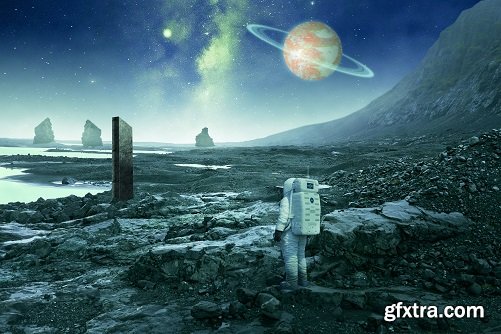 Photoshop Advanced Compositing : Design an Alien Landscape