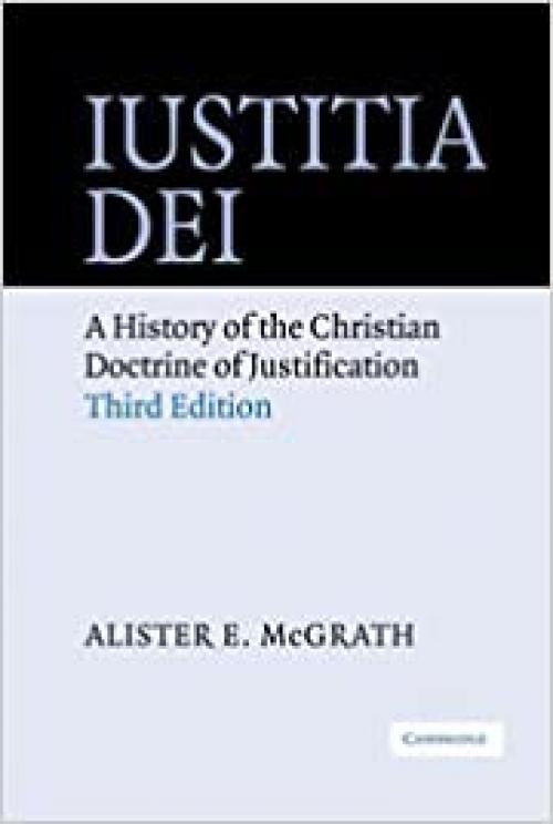  Iustitia Dei: A History of the Christian Doctrine of Justification 