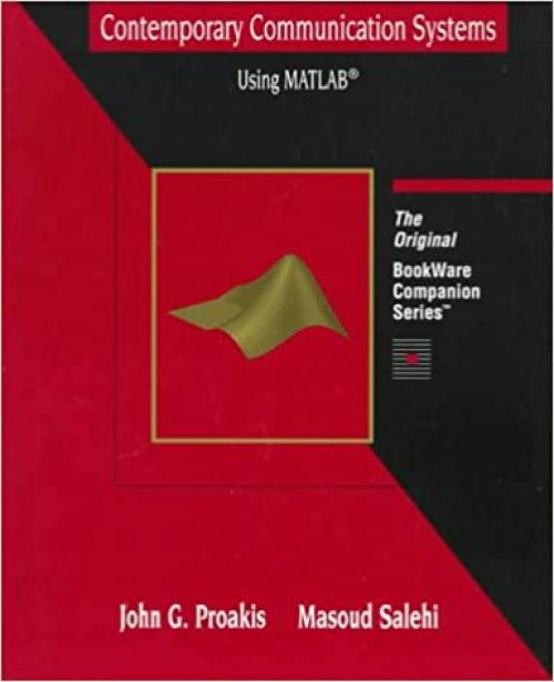  BookWare Companion Problems Book: Communication Systems Using MATLAB (Bookware Companion Series) 