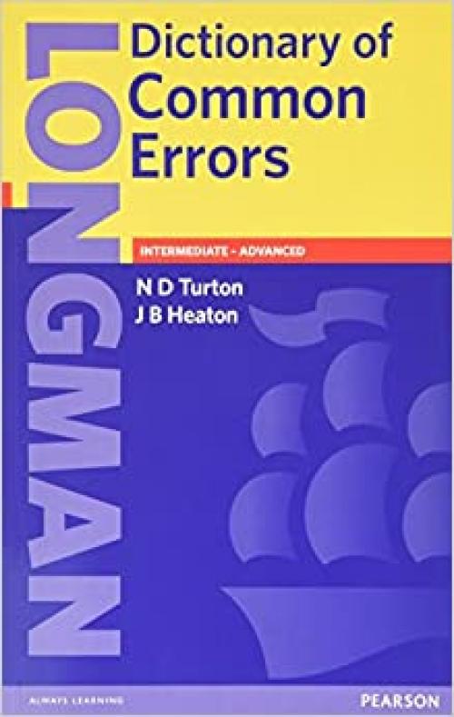  Longman Dictionary of Common Errors 